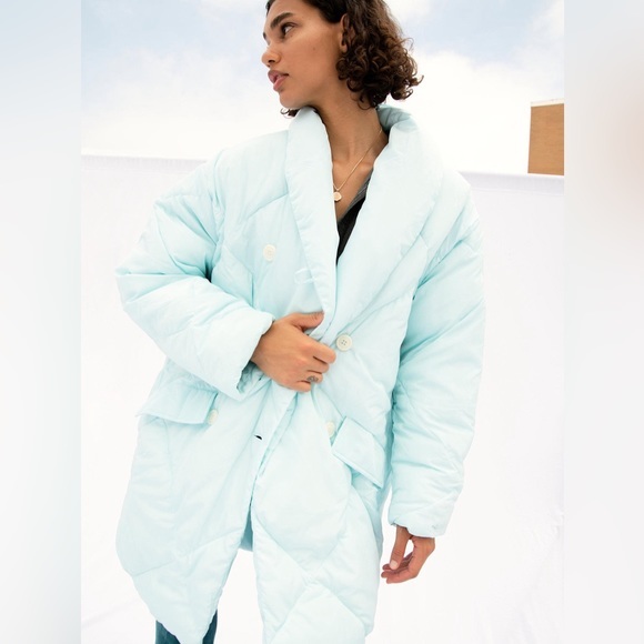Free People Puffa Ella Puffer Coat - Picture 1 of 16